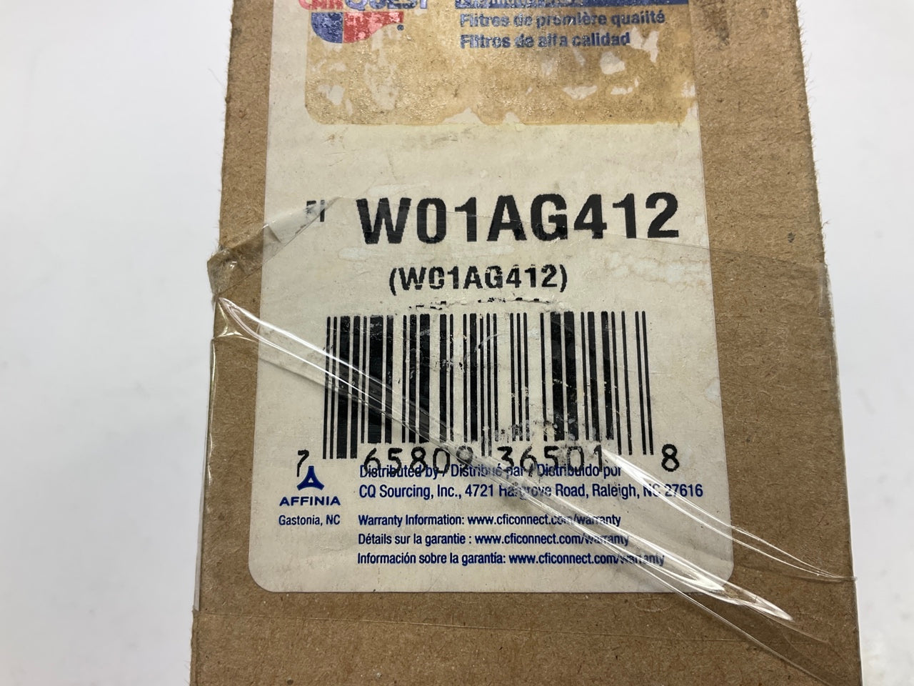 (2) Carquest W01AG412 Hydraulic Filter - Replaces W01AG412, PT9414-MPG