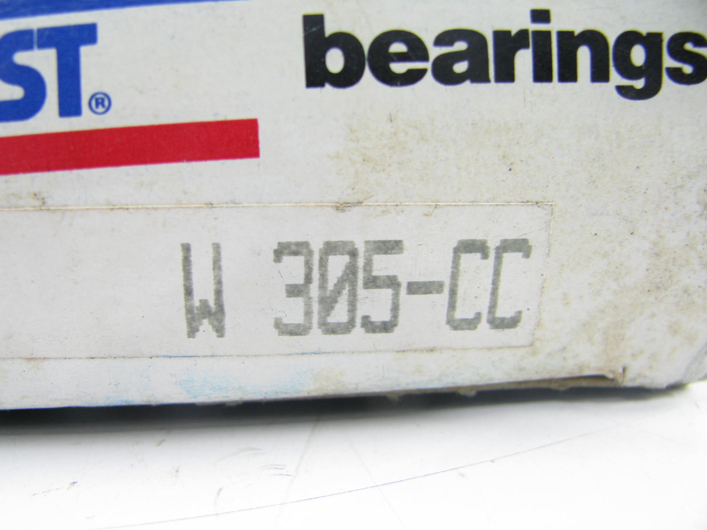 Carquest W305-CC Single Row Ball Bearing - 62mm OD X 25mm ID X 25.4mm Wide