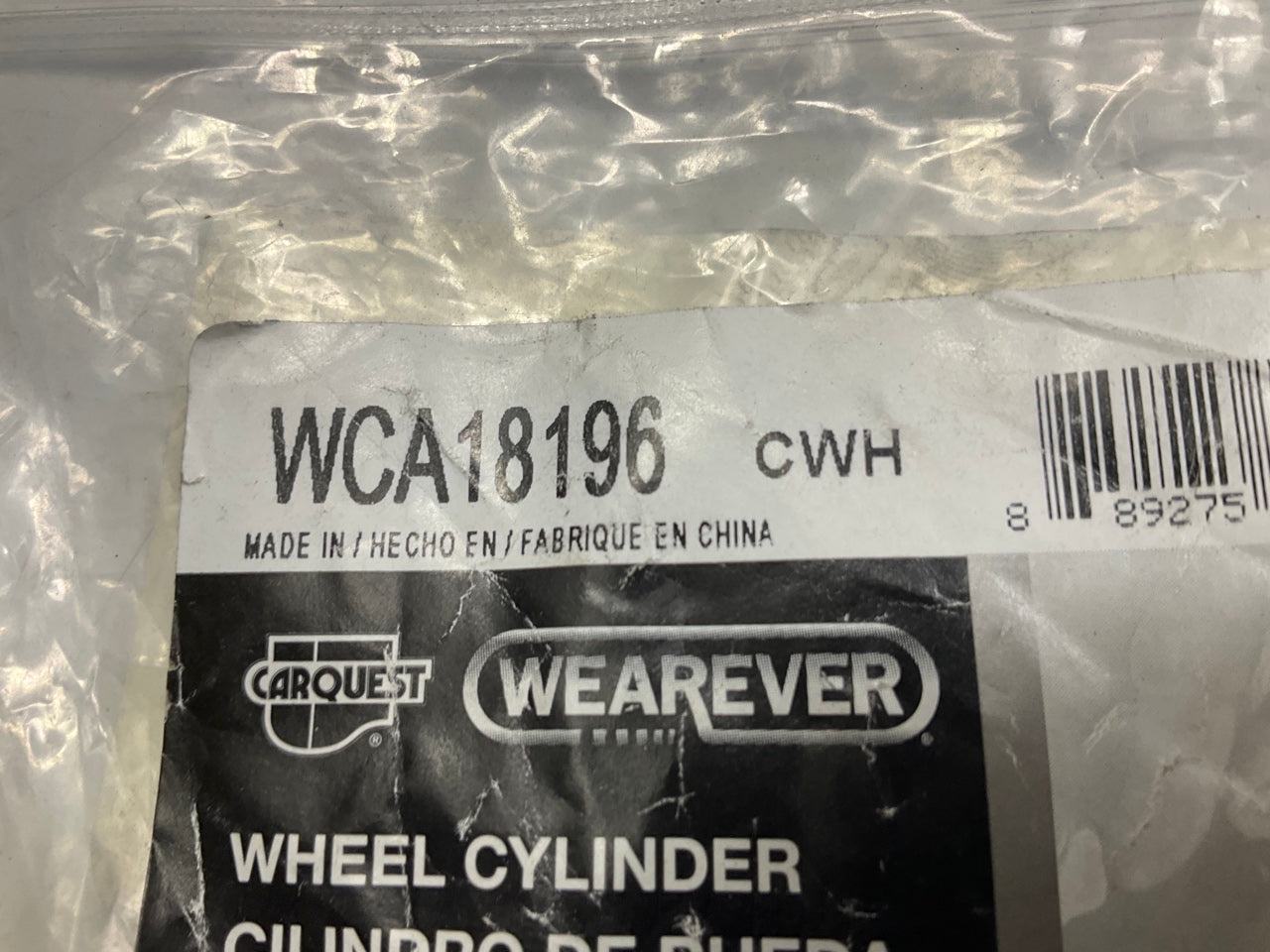 Carquest WCA18196 Rear Upper Drum Brake Wheel Cylinder