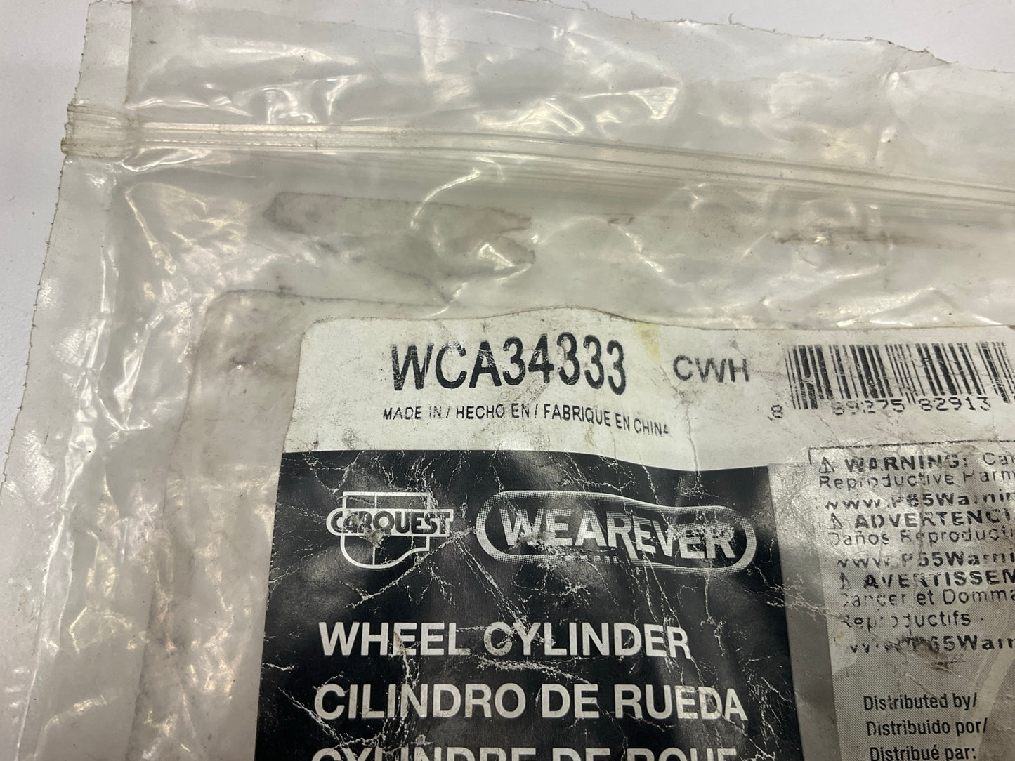 Carquest WCA34333 Front Left Drum Brake Wheel Cylinder