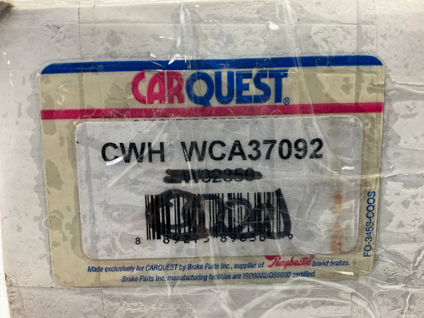 Carquest WCA37092 Front Right Drum Brake Wheel Cylinder