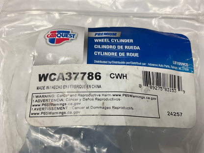 Carquest WCA37786 Rear Drum Brake Wheel Cylinder