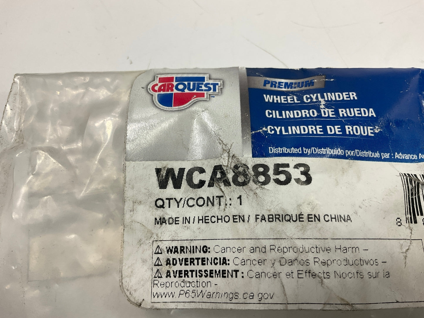 Carquest WCA8853 Front Right Drum Brake Wheel Cylinder