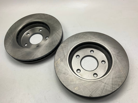 (2) Carquest YH321922P Front Disc Brake Rotor For 11-24 Nissan LEAF, 13-21 NV200