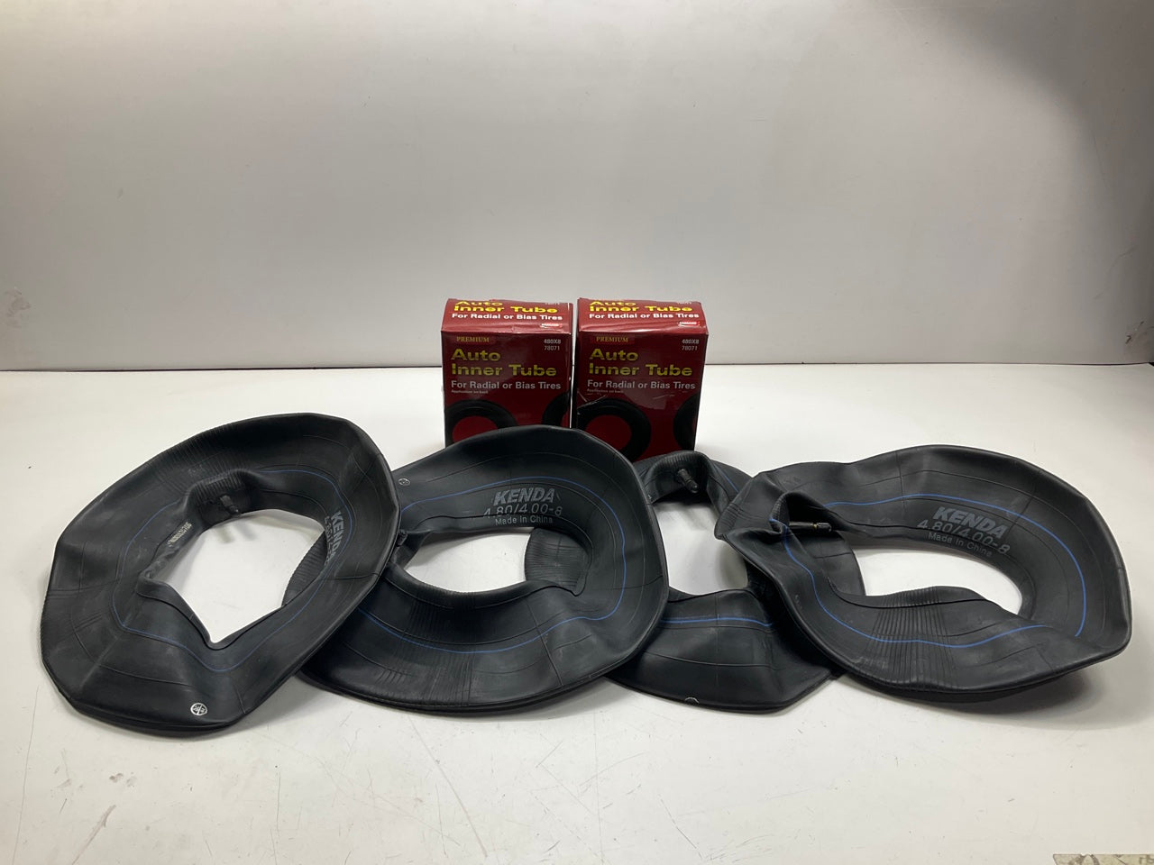 (4) Carrand 78071 4.80-8 Inner Tube 4.80/4.00-8 Lawn Garden Tire Inner Tube TR13