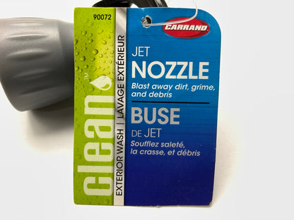 Carrand 90072 Clean-Shot Jet Garden Hose Nozzle, Powerful Spray