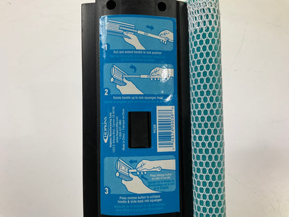 Carrand 9038 8'' Folding Compact Squeegee For Windows Extends To 15''