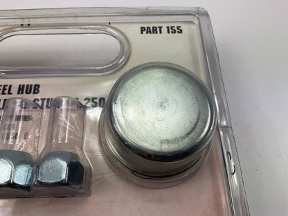 Carry-On Trailer 155 5-Bolt Hub W/ 1-1/16-In Bearings - 1250 Lbs, 1-1/16 Spindle