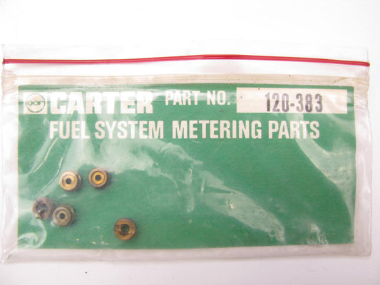 (5) Carter 120-383 Carburetor Metering Jets For Model AFB - .083'' Size