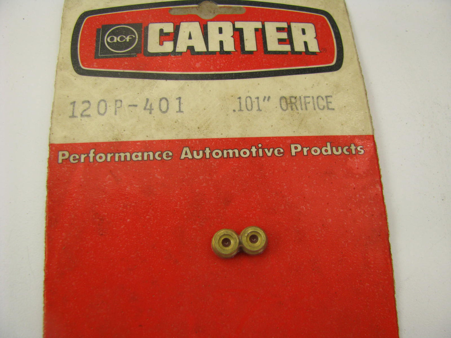 Carter 120P-401 Carburetor Metering Main Jets - 0.101'' Size For Carter 4-BBL AFB