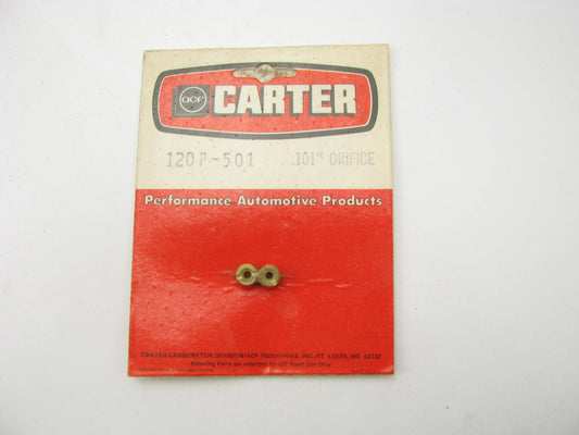 Carter 120P-501 AFB 4-BBL Carburetor Jets - 0.101'' Size