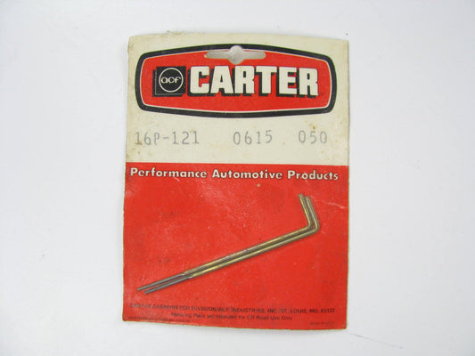 New Old Stock CARTER 16P-121 AFB AVS CARBURETOR METERING RODS  .0615 X .50