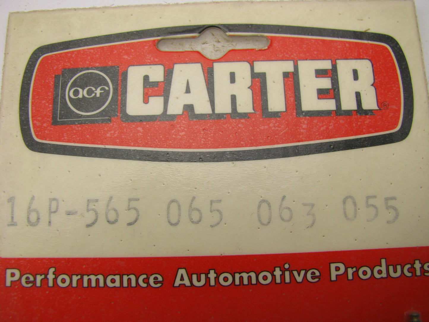 NOS OEM Carter AFB AVS Carburetor Three Step Metering Rods .065 .063 .055 Pair