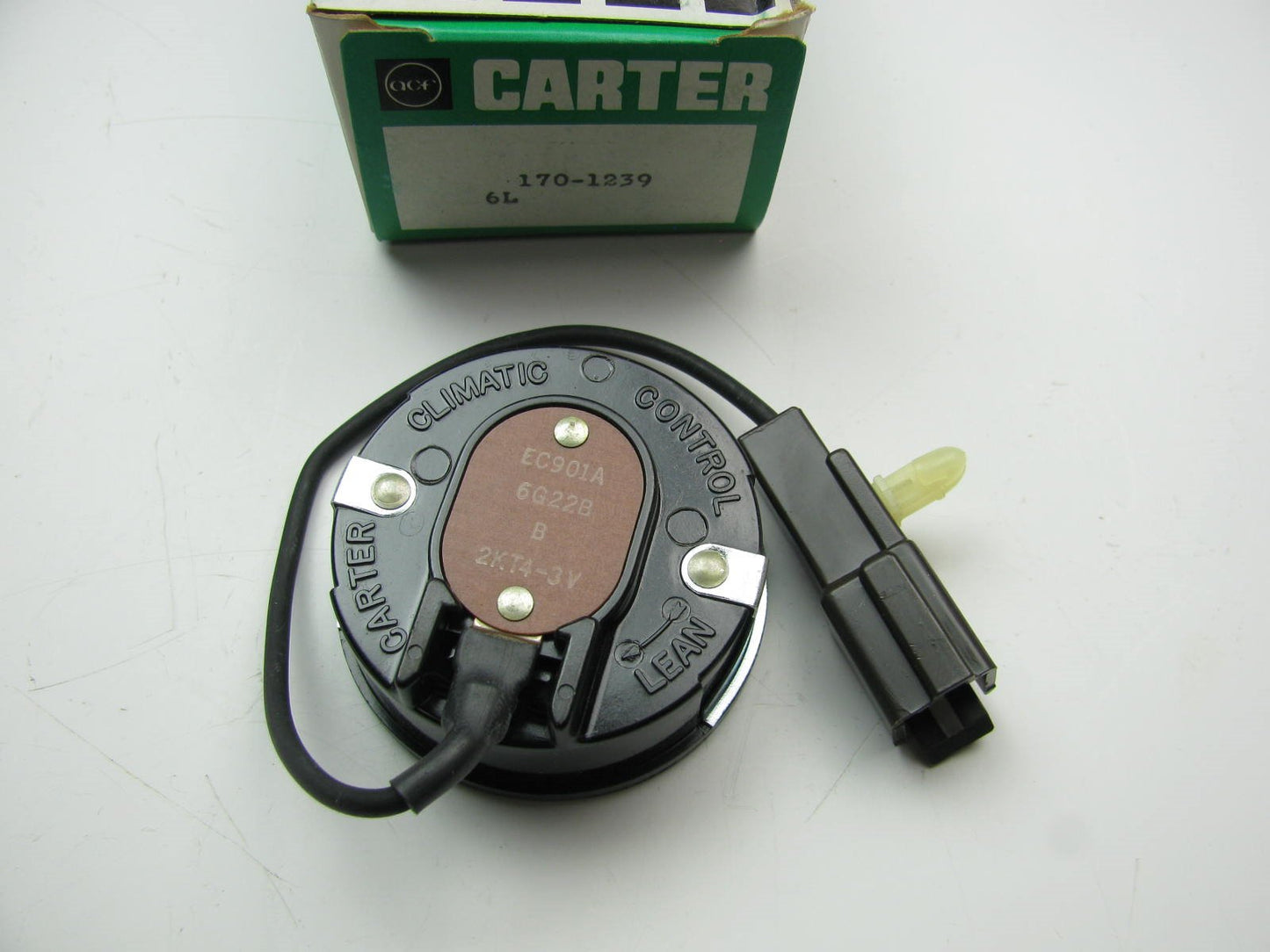 Original NOS Carter ''Climatic Control'' 1BBL Carter YFA Choke Thermostat 170-1239