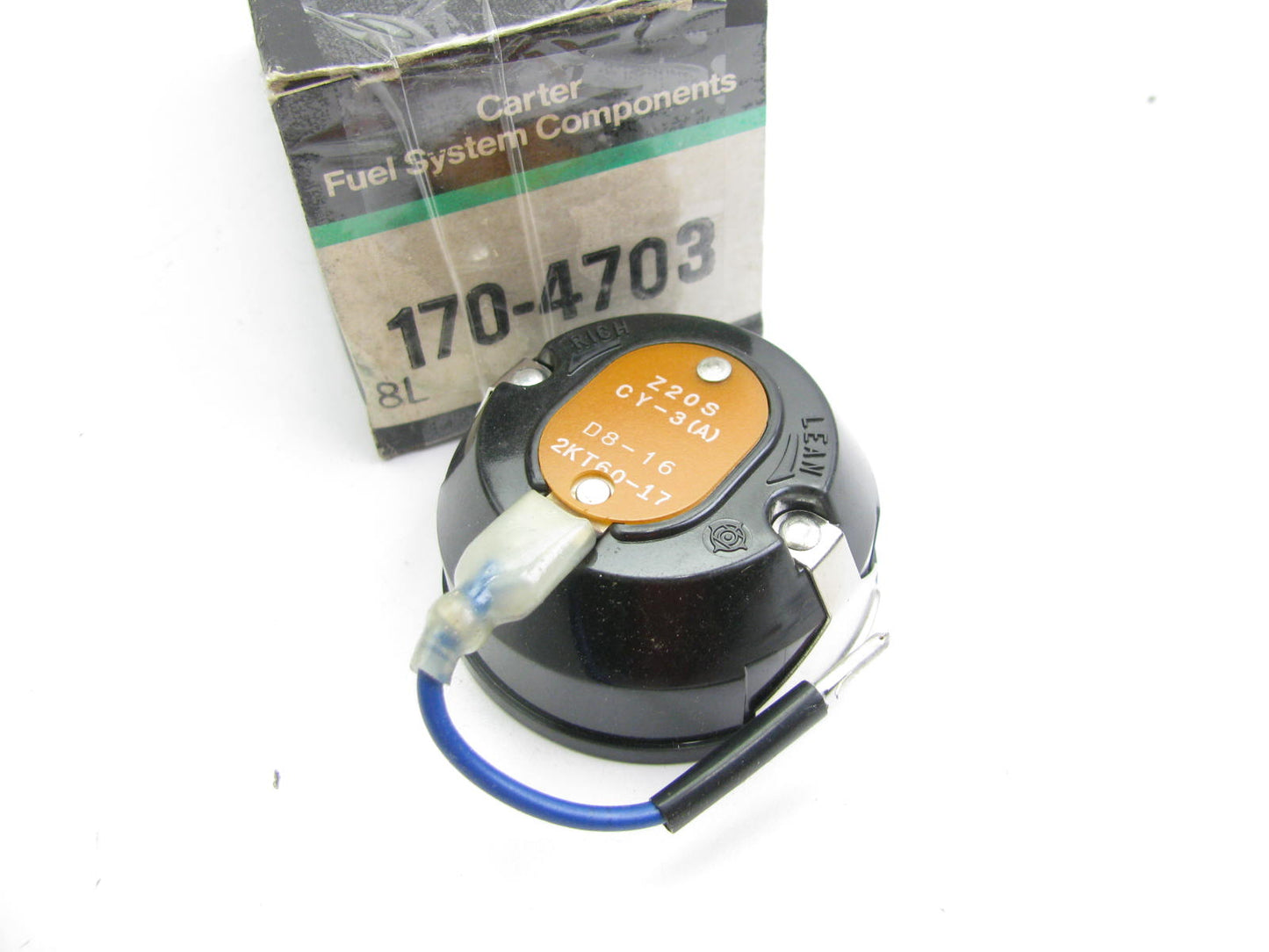 Carter 170-4703 Carburetor Choke Thermostat  For 1980-1986 Nissan DCR342 DCR360