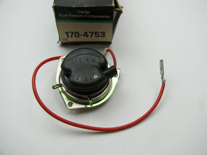 Carter 170-4753 Carburetor Choke Thermostat - 1980-1982 Toyota Corolla 3TC 1.8L