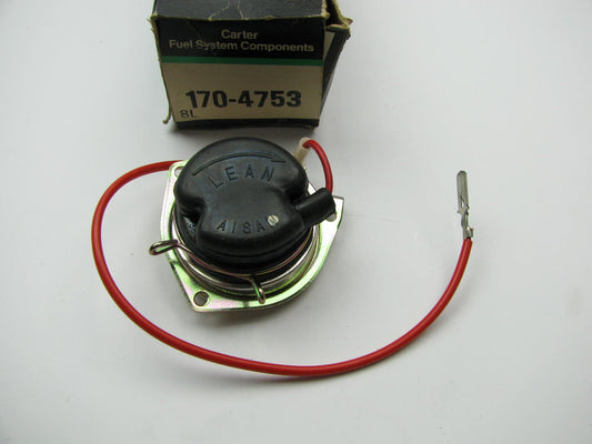 Carter 170-4753 Carburetor Choke Thermostat - 1980-1982 Toyota Corolla 3TC 1.8L