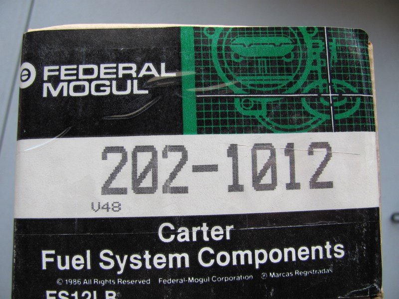 Carter 202-1012 Carburetor Choke Pull-Off - Rochester 2SE E2SE