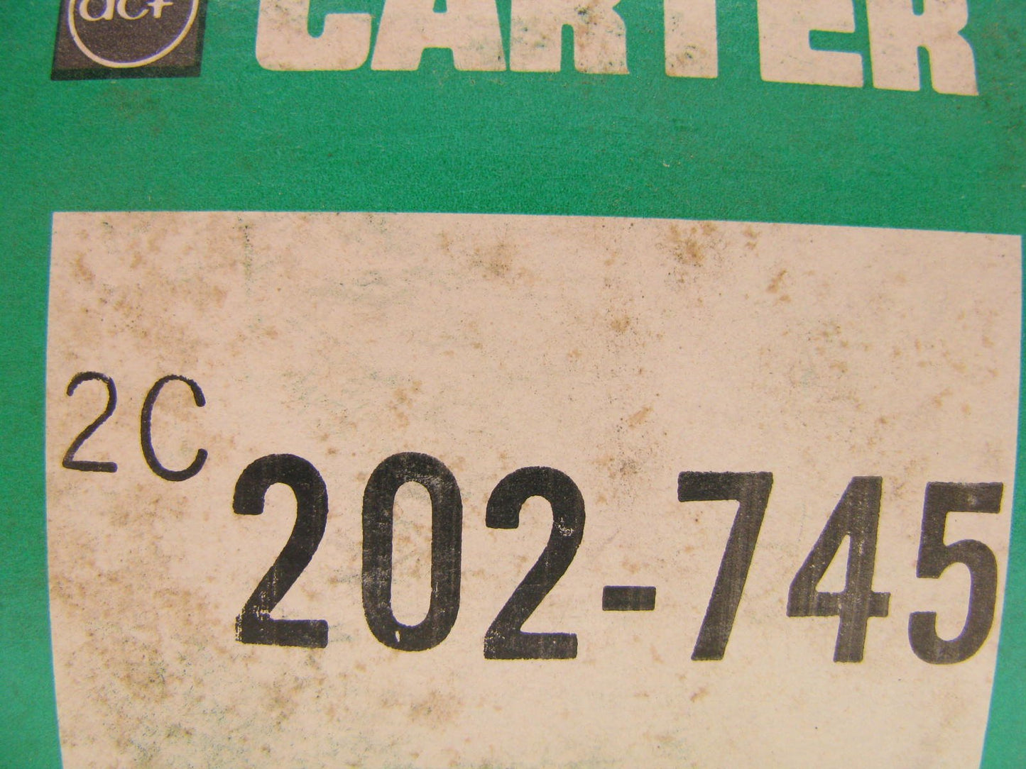 Carburetor Dashpot For 1982-1983 Dodge 318 V8 HD Truck NOS Genuine Carter 4-BBL