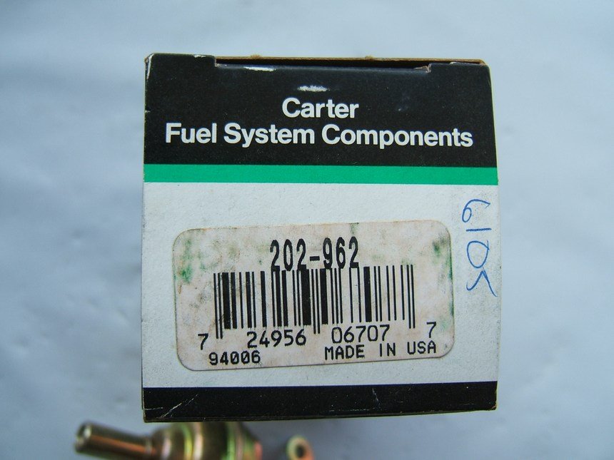 Carter 202-962 Carburetor Primary Choke Pull Off