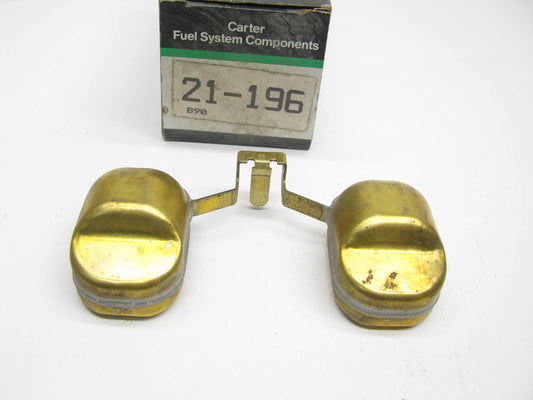 Genuine Carter 21-196 Brass Carburetor Float For Carter 2-BBL BBD Carburetors