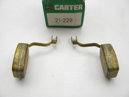 NOS Genuine Carter 21-228 BRASS Carburetor Float - Carter WCD