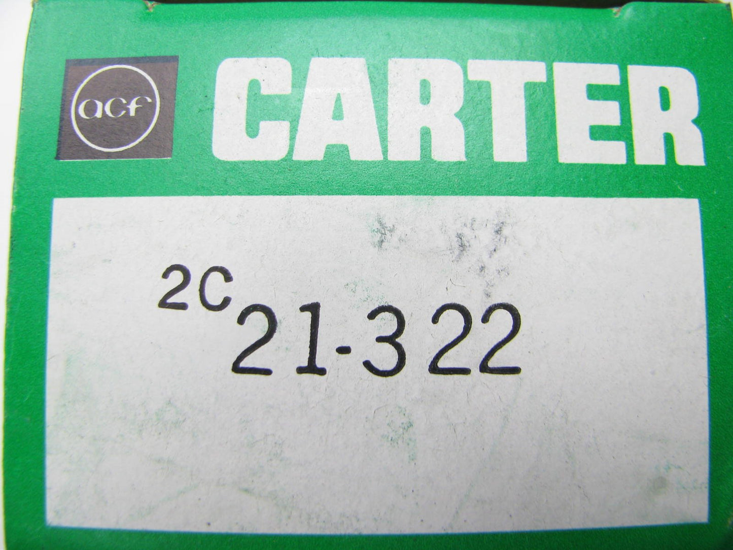 Carter 21-322 Carburetor Float -  1978-87 Chevy I6 & V6 Rochester 2-BBL M2ME