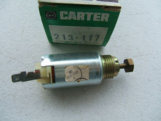 Carter 213-117 Carburetor Idle Stop Solenoid