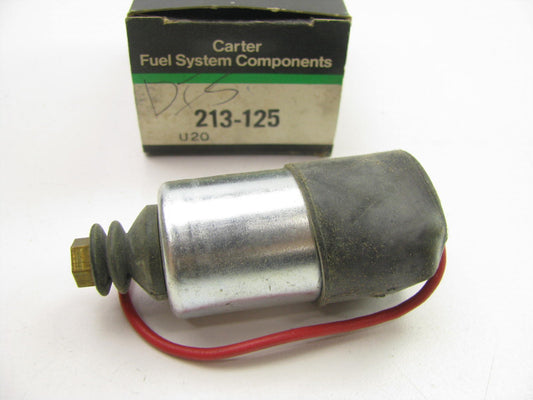 Carter 213-125 Carburetor Idle Stop Solenoid - Replaces OEM FORD # C8AZ-9D856-A