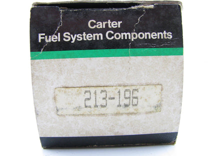 Carter 213-196 Carburetor Idle Stop Solenoid For Holley 2BBL