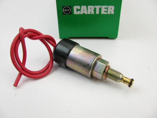Carter 213-282 Carburetor Idle Stop (Idle Shut Off) Solenoid - 1973-1974 Toyota
