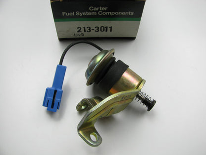 Carter 213-3011 Carburetor Idle Stop Solenoid 1977 Capri 2.3L For Holley 2BBL