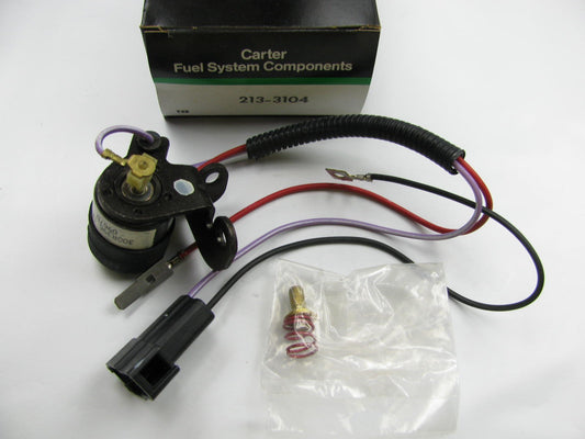 Carter 213-3104 Carburetor Idle Stop Solenoid For 1984-85 Dodge 1.6L Holley 2BBL