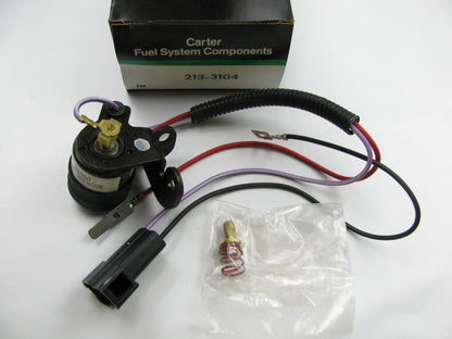 Carter 213-3104 Carburetor Idle Stop Solenoid For Holley 2BBL