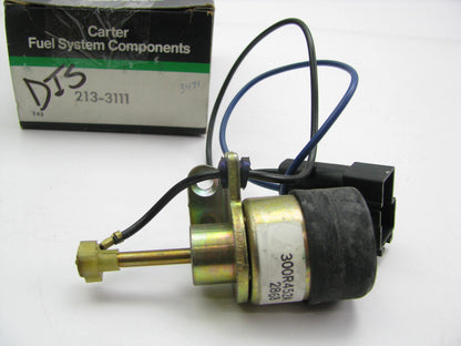 Carter 213-3111 Carburetor Idle Stop Solenoid 85-87 Mopar 318 For Holley 2BBL
