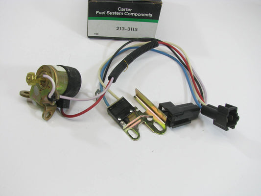 Carburetor Idle Stop Solenoid Carter 213-3115 For 1980-1981 Dodge 1.7L