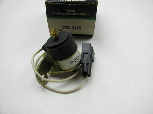 Carter 213-3116 Carburetor Idle Stop Solenoid (Anti-diesel Fuel Shut-off Valve)