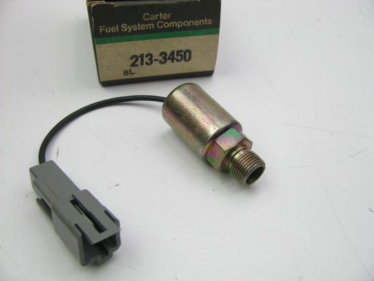 Carter 213-3450 Carburetor Fuel Bowl Vent Solenoid - 1981-1982 Escort Lynx 1.6L