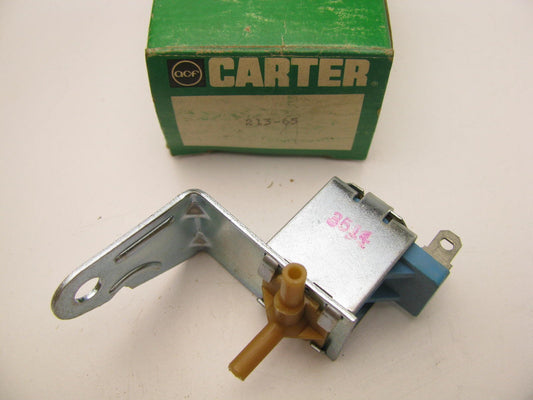 Carter 213-65 Carburetor Mixture Control Solenoid  UNKNOWN EXACT FITMENT AS-IS