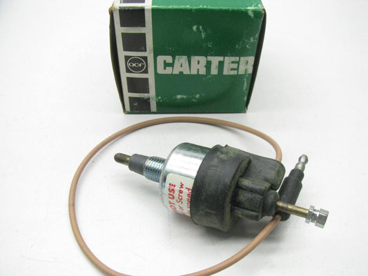 Carter 213-71 Carburetor Idle Stop Solenoid For 1975 Chrysler 318-V8 2-BBL
