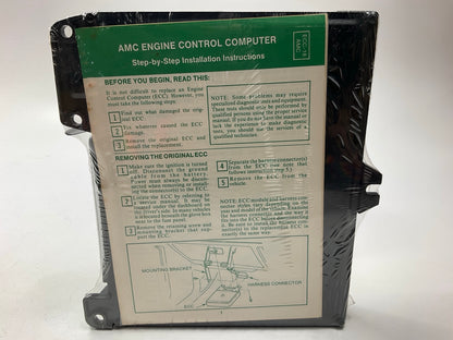 REMAN Carter 301-062 Engine Computer ECU 85-86 Renault Alliance Encore 1.7L Auto