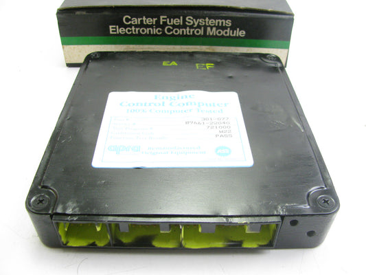 Reman Carter ECM ECU Engine Control Computer Module 83-84 Celica Cressida 2.8 MT