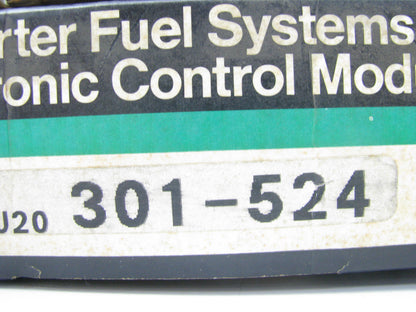 Carter 301-524 Reman Engine Control Computer Module ECM ECU 79-1081 53000522