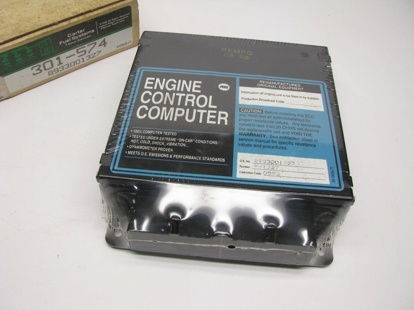 Engine Control Module   Reman Carter 301-574 For Jeep 1983 Various 4.2L