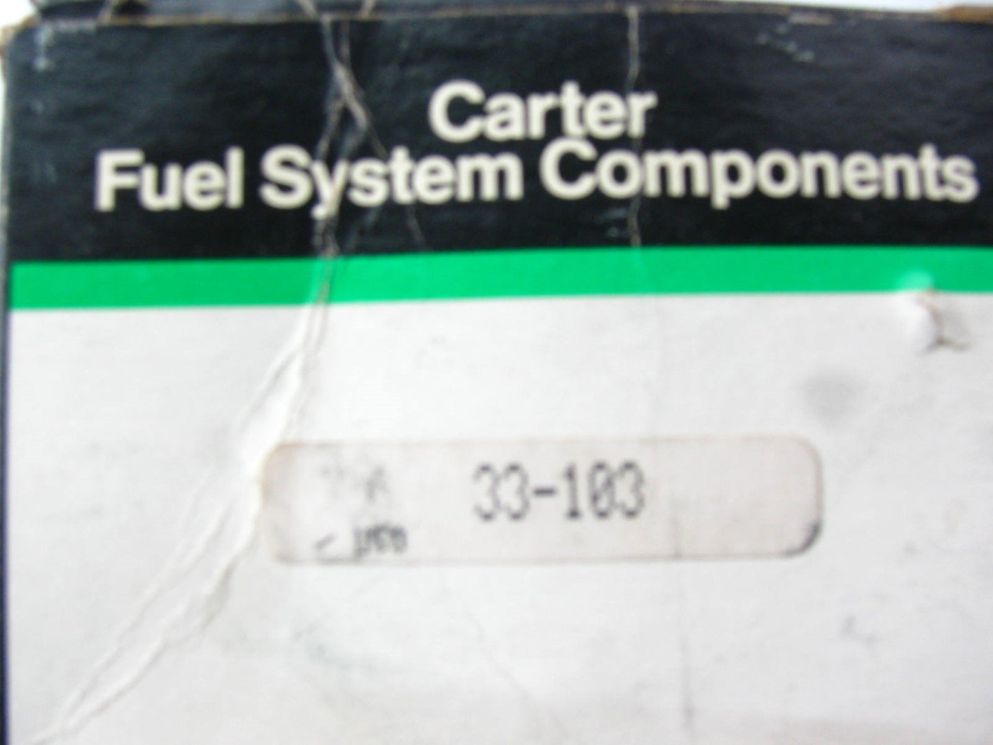 Carter 33-103 EGR Valve