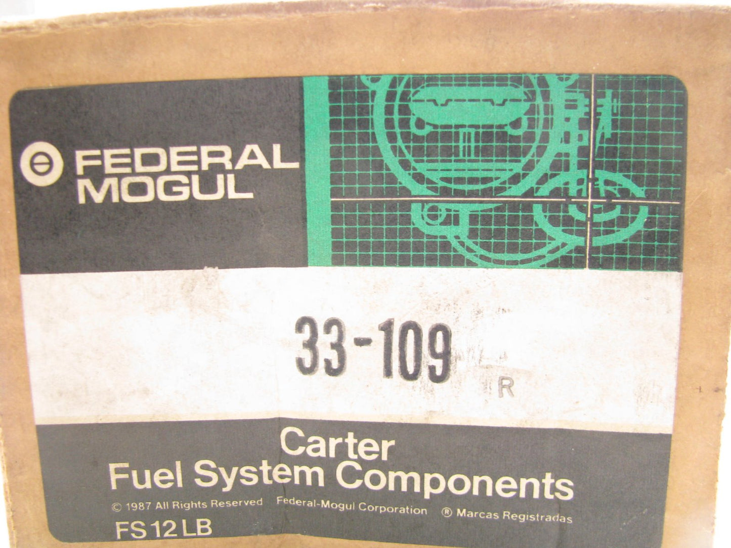 Carter 33-109 EGR Valve