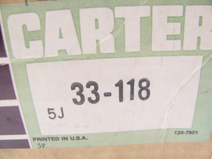 Carter 33-118 EGR Valve