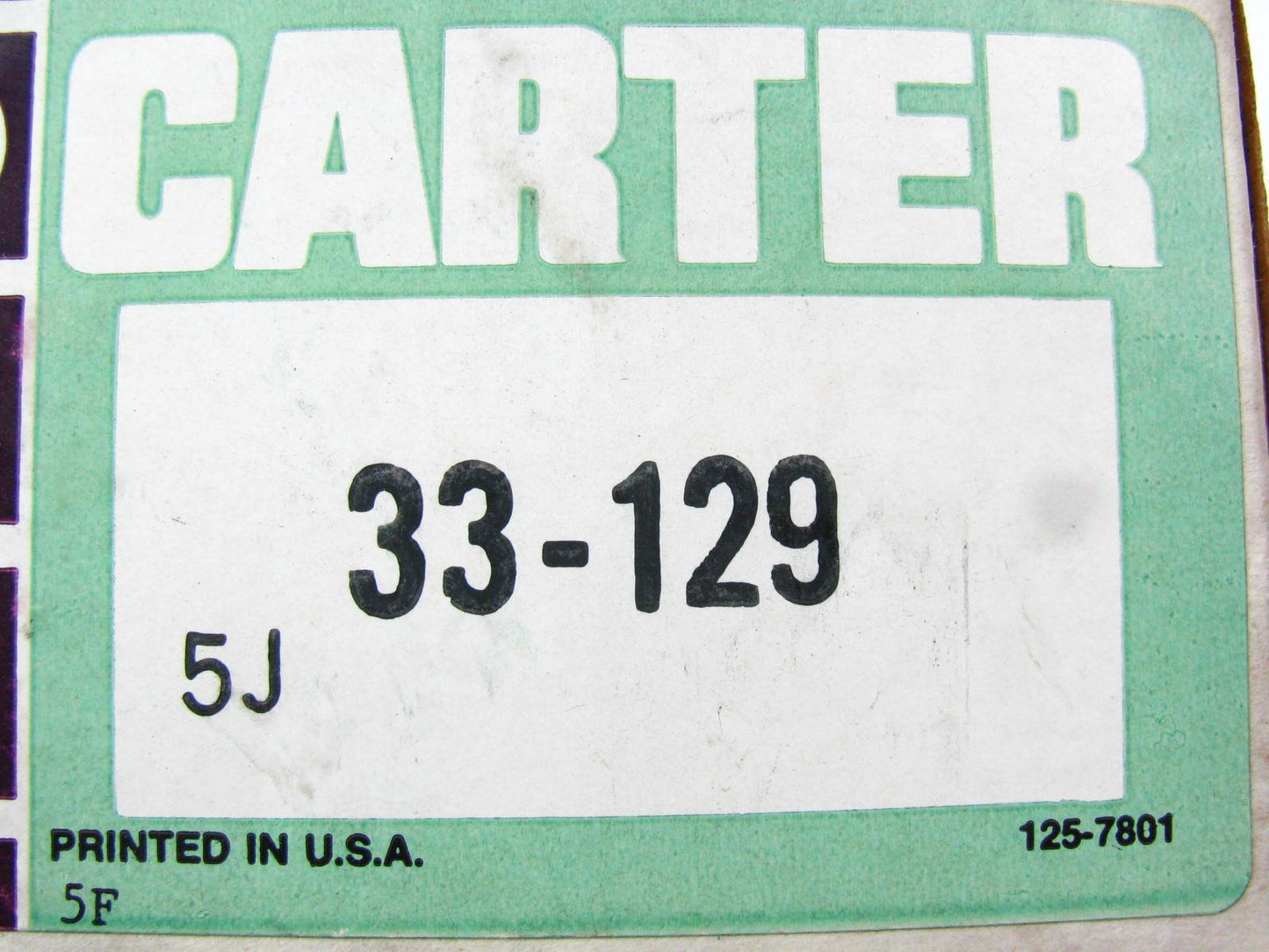 Carter 33-129 EGR Valve