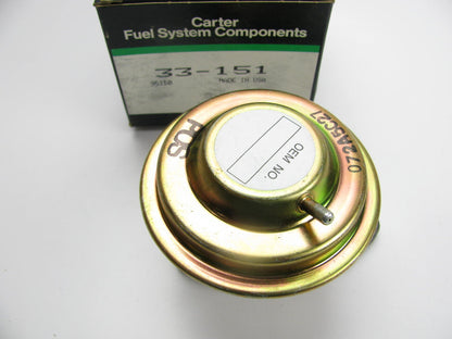 Carter 33-151 EGR Valve - Interchanges To Ford # E5PZ-9D448-E