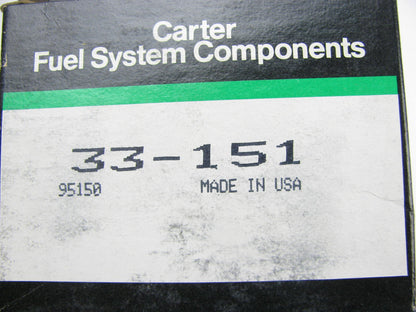 Carter 33-151 EGR Valve - Interchanges To Ford # E5PZ-9D448-E